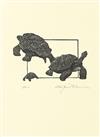 (CHELONIIDAE PRESS). Lawrence, D. H. Tortoises: Six Poems